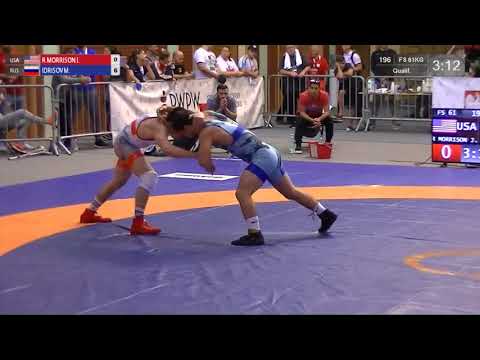 Qual. FS - 61 kg: J. R MORRISON (USA) v. M. IDRISOV (RUS)