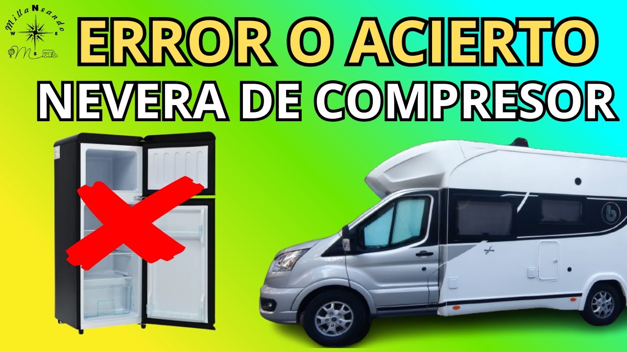 ❄️ NEVERA de COMPRESOR ¿Buen cambio? 🤔 | #8 ❌️ERRORES y ✅️ACIERTOS en AUTOCARAVANA by MILLANEANDO 🚐