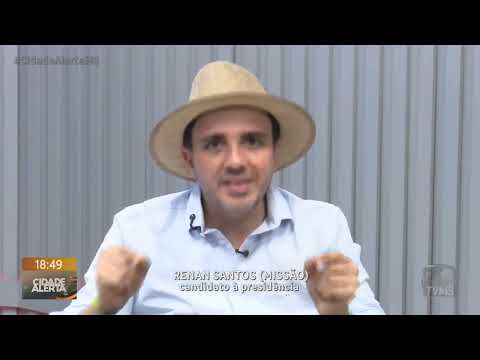 Entrevista com Renan Santos, candidato à presidência da República pelo partido Missão