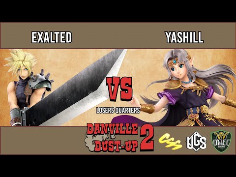 Danville Dust-Up 2  -  Losers Quarters  -  Exalted(Cloud) Vs. Yashill(Zelda)