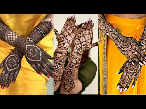 Indian bridal Mehndi Designs|Latest bridal mehndi#bridalmehndi #indianbridalmehndi#viral #trending