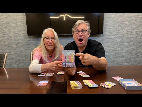 Garrett's Games Reviews Grachtenpand or Canal Houses from Wulfhorn and Gigamic