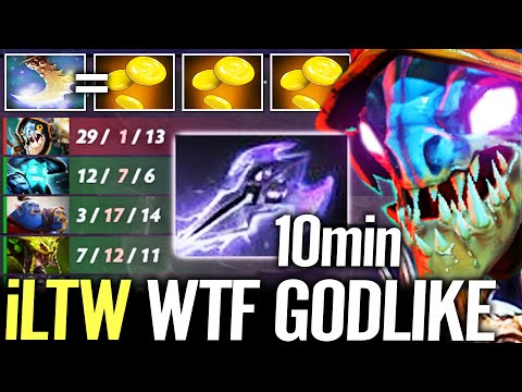 🔥 iLTW Slark 10min Mage Slayer GODLIKE — 29Kills Amazing META Carry Dota 2 Pro
