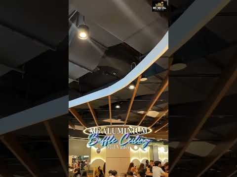 M6 ALUMINIUM BAFFLE CEILING @ AEON, MIDVALLEY