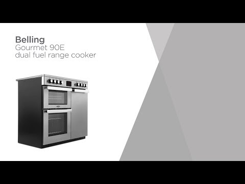 Belling Gourmet 90E PROF STA Range Cooker - Stainless Steel | Product Overview | Currys PC World