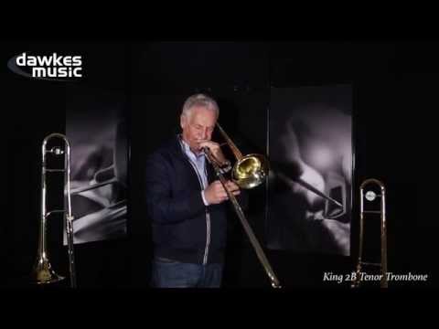 King 2B Trombone with Mike Innes at Dawkes Music