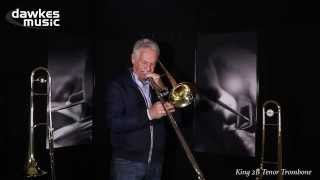 King 2B Trombone with Mike Innes at Dawkes Music