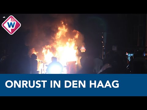 Onrust in Den Haag na winst Oranje