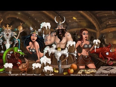 Drinking Viking party game - Indiegogo promo
