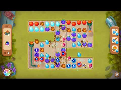 Gardenscapes level 12224 Gameplay #Bubunka