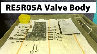 Nissan RE5R05A Automatic Transmission Valve Body