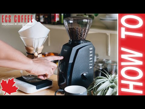 How To Set Up Your Baratza Encore Grinder