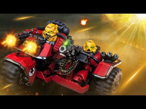 FAST ATTACK SPECIAL! Blood Angels Attack Bike