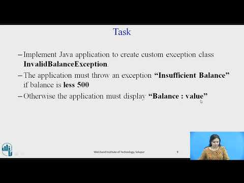 Custom Exception in java