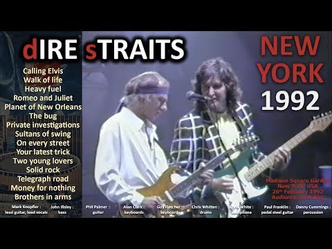 [60 fps] Dire Straits - 1992 - LIVE in New York [60 fps]
