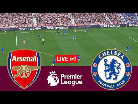 [LIVE] Arsenal vs Chelsea Premier League 25/26 Full Match - Video Game Simulation