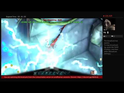 Tek Cave boss fight on Island map - Untouchables server unofficial pc sessions for PS4