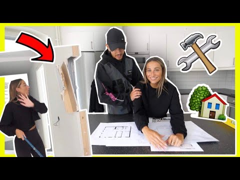 VI BÖRJAR RENOVERA VÅR NYA LÄGENHET!!! - Avsnitt 1🛠