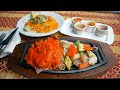 Amazing Sizzling Grilled Chicken Khaosuey Crispy Parathay Pakistani Food Karachi Street Food