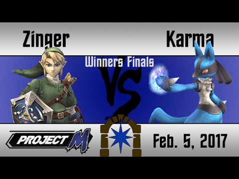 Project M @ DVG #1 - Zinger (Link) vs Karma (Lucario) - Winners Finals