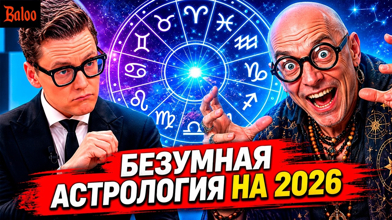 БЕЗУМНАЯ АСТРОЛОГИЯ НА 2026 ГОД