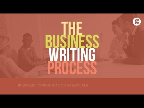 The Business Writing Process