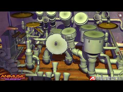 ATI 9700 Animusic Pipe Dream Demo auf NVidia RTX 2070