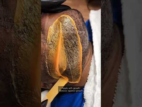 "You're Waxing WRONG!😤" AHB Techniques Explained 🍯 #hirsutism #beardwax