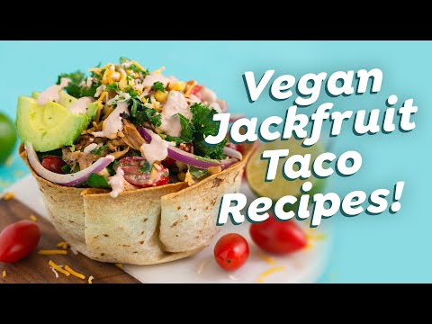 Vegan Jackfruit Tacos + Taco Salad Recipe!