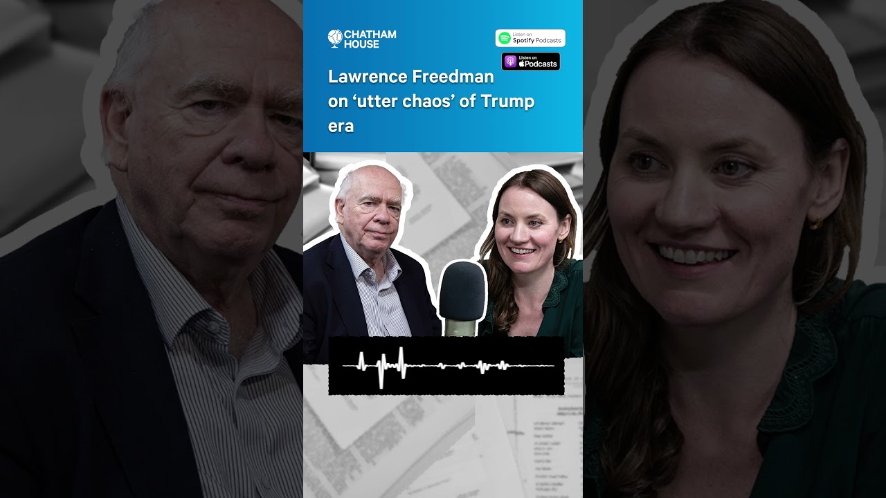 Lawrence Freedman on ‘utter chaos’ of Trump era
