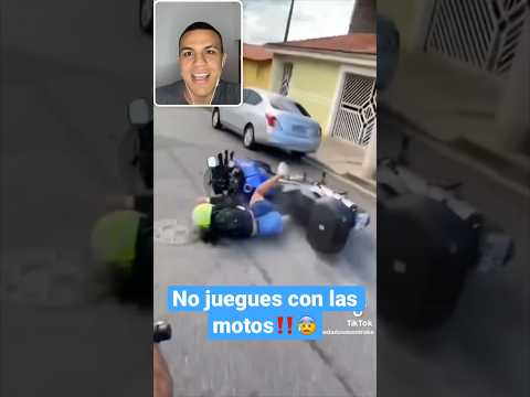 Las motos no son un juego😰😱 #motos #suzuki #gonomotos #videoreaccion