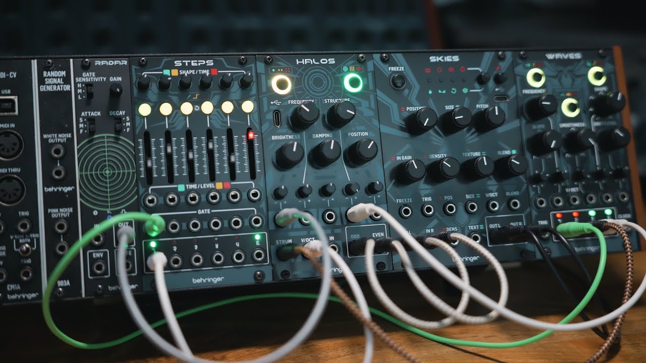 Behringer HALOS Physical Modelling Synth for Eurorack