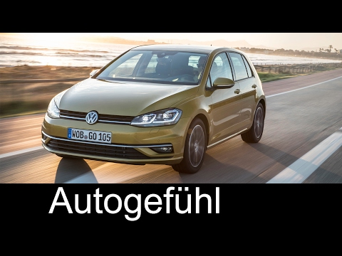 2017 VW Golf Facelift Exterior Interior GTI Preview Volkswagen - Autogefühl