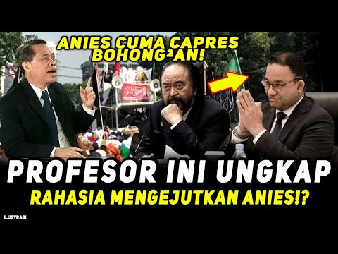 RAHASIA ANIES DIBONGKAR💥❓PROF TJIPTA UNGKAP FAKTA😱❓PALOH EMOSI🔥❓ANIES ITU CUMA CAPRES BOHONG²AN😱