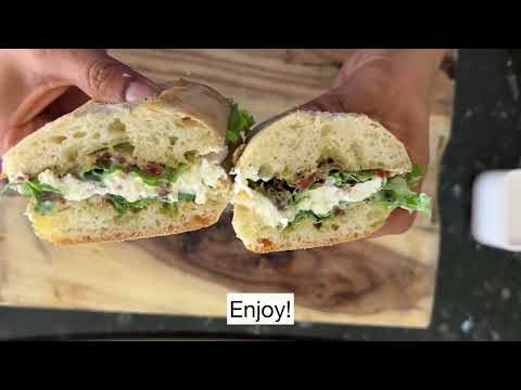 The Ultimate Deli Experience: Creamy Burrata Baguette Sandwich