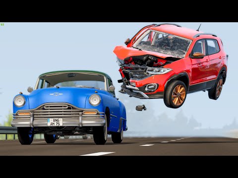Loss of Control Crashes #32 - BeamNG Drive Crashes