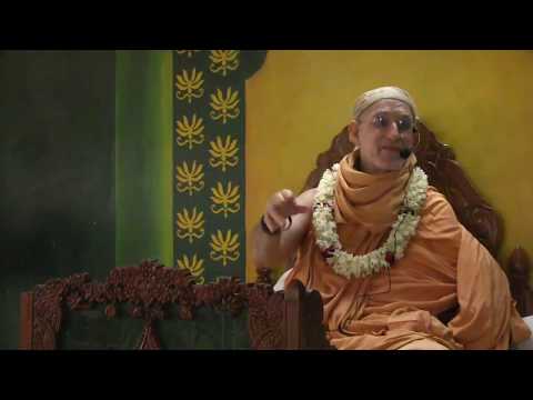 H.H. Bhakti Vidyapurna Swami gave an English S.B. class in Mayapur.