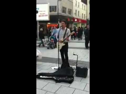 Need a Dollar  (busking cover) Nathaniel James