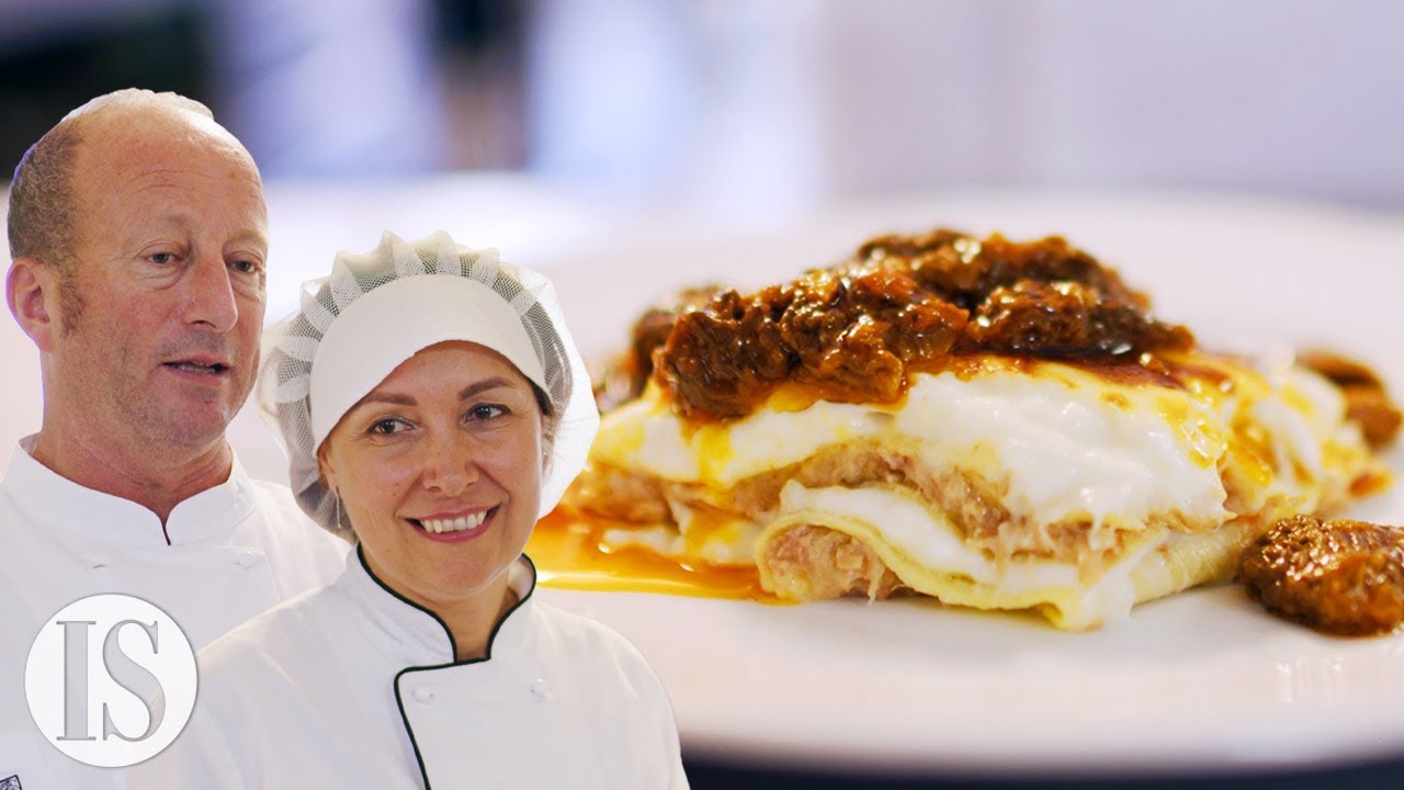 Come vengono preparate le lasagne nel più antico ristorante 1 stella Michelin d'Italia - Arnaldo Clinica Gastronomica*