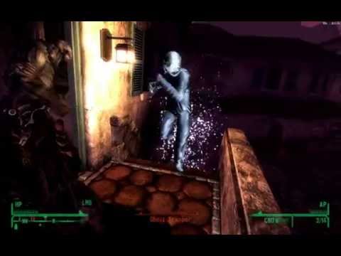 Fallout NV Dead Money Walkthrough, Part 14: Getting Dumb-Dumb to the Switching Station (in 1080p HD)