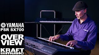 Video thumbnail for Yamaha PSR-SX700 Arranger Workstation - Overview with Gabriel Aldort by Kraft Music