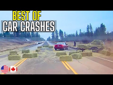 Best of Car Crashes Compilation | USA & Canada - 49