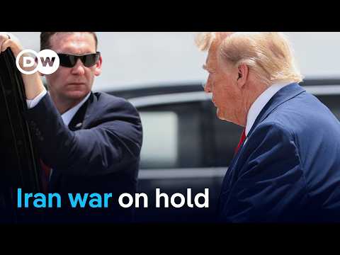 トランプ、再びイランへの攻撃を停止：外交か戦略的一時停止か？ | DW News (Trump halts Iran strikes again: Diplomacy or strategic pause? | DW News)
