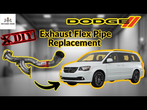 2011-2020 Dodge Caravan & Chrysler Town & Country Y Exhaust Flex Pipe Replacement DIY