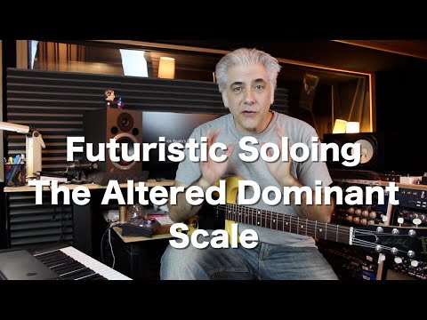 Futuristic Guitar Soloing - The Altered Dominant Scale | Guitar Lessons