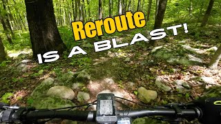 Calling All Mountain Bikers: Reroute at Ringwood is a BLAST!