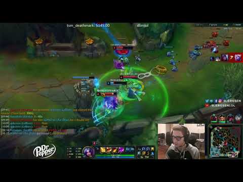 TSM Bjergsen LEBLANC VS YASUO MID // TSM Bjergsen STREAM // LEBLANC MID 8.10