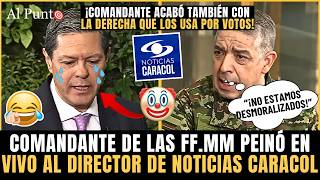 ¡Juan R. Vargas TERMINÓ PEINADO EN VIVO por COMANDANTE de las FF.MM! Lo DESMINTIÓ sobre INSEGURIDAD