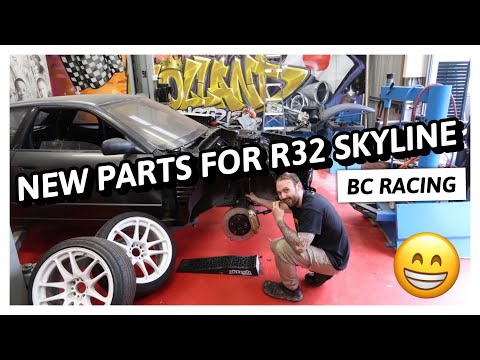 R32 SKYLINE GETS NEW PARTS II BC Racing 👌🏼