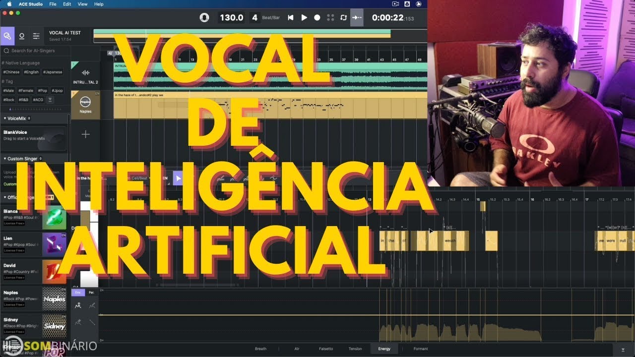Vocal de IA e Minha primeira experiência com Ace Studio